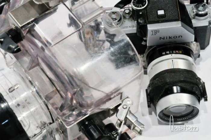 Nikon F Camera in Ikelite Water Housing