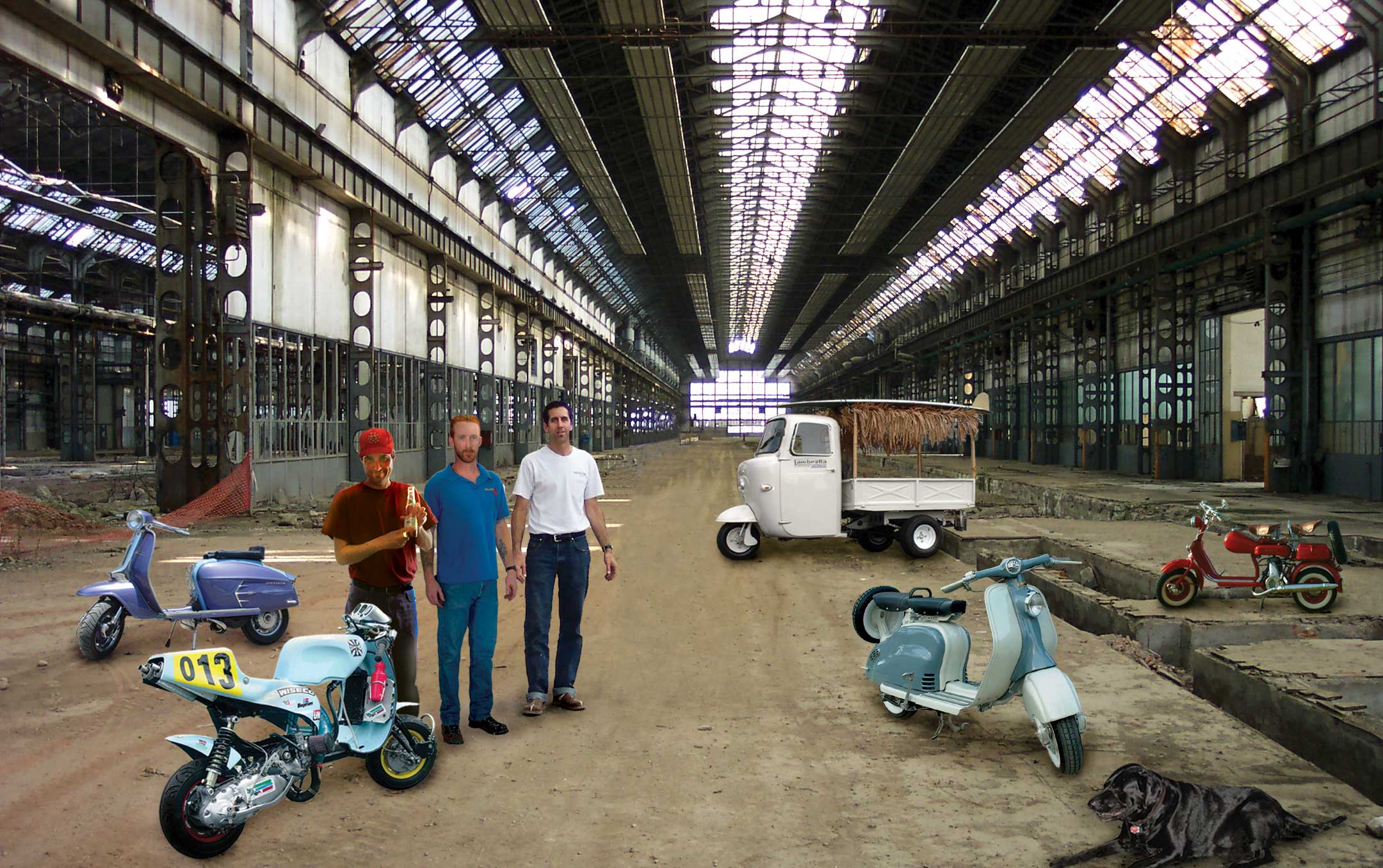 The WCLW Team in the Innocenti Factory?