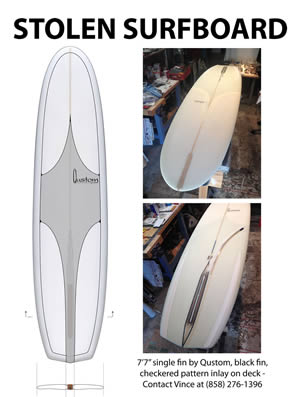 stolen vr2b surfboard